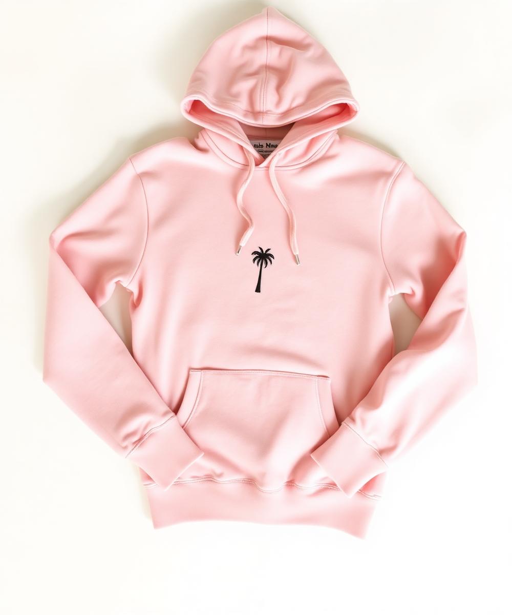 Blush Palm Hoodie