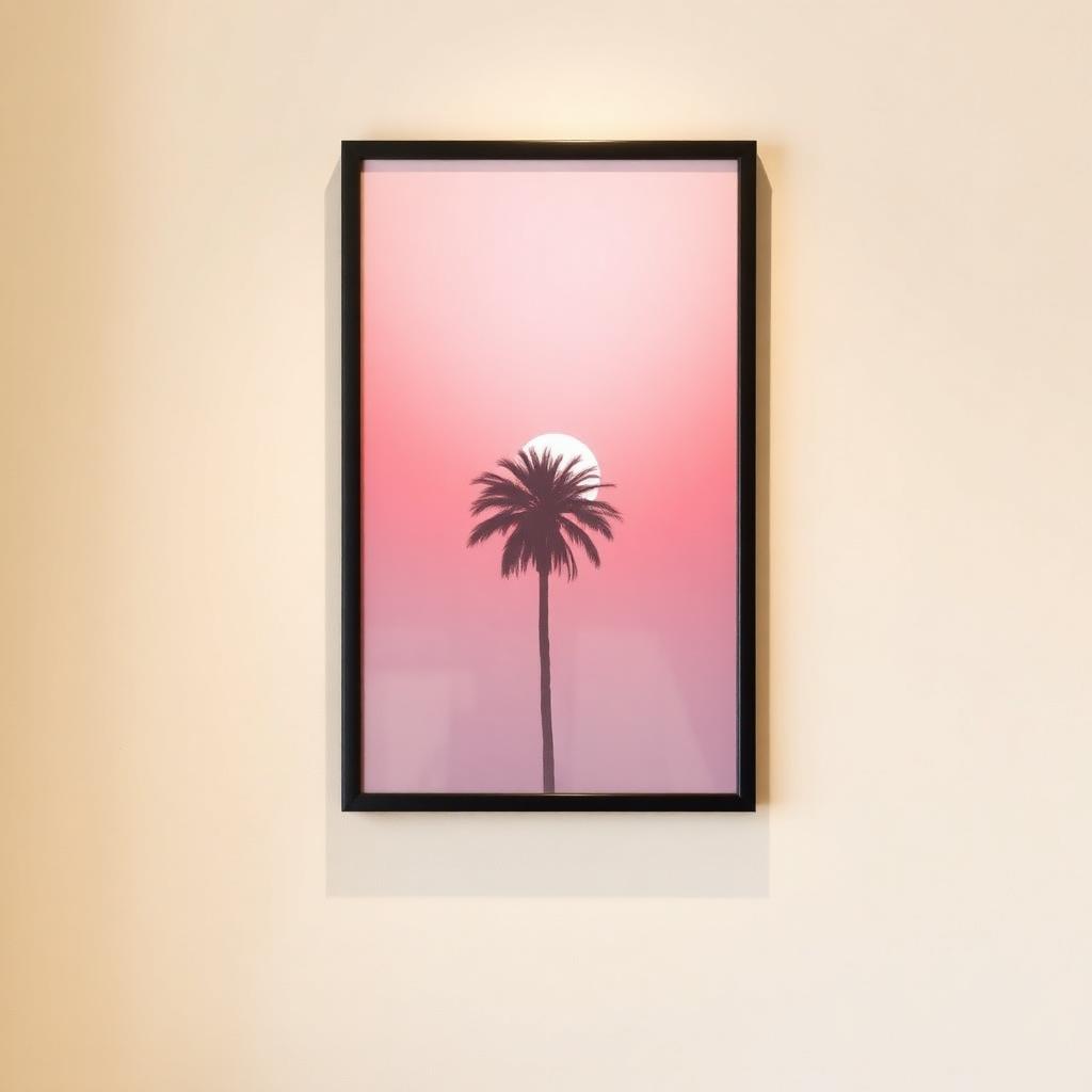 Palm Silhouette Print